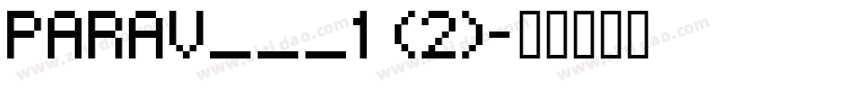 PARAV___1 (2)字体转换